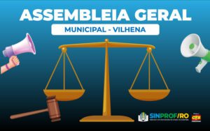 SINPROF-RO convoca professores de Vilhena para esclarecimentos e orientação sobre ações judiciais